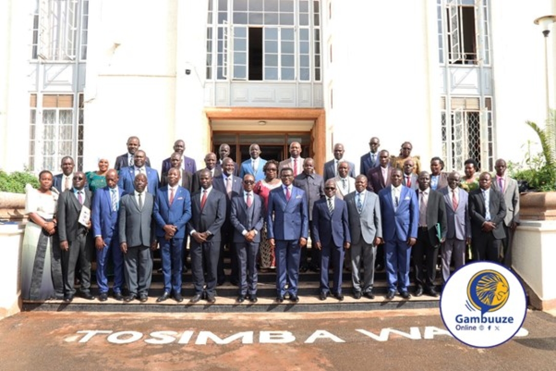 Katikkiro guides new County Chiefs and Deputies in managing their responsibilities